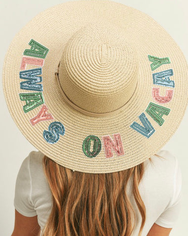 The Vacay Floppy Hat